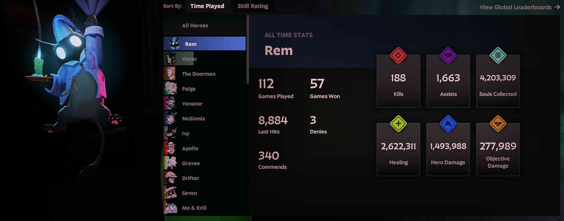 deadlock stats